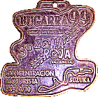 Bugarra motorcycle rally badge from Jean-Francois Helias