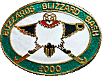 Buzzards Blizzard Bash motorcycle rally badge from Jean-Francois Helias