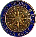 Capper motorcycle rally badge from Nigel Woodthorpe