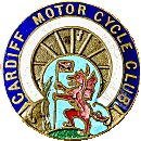 Cardiff MCC motorcycle club badge from Jean-Francois Helias
