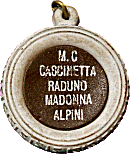 Cascinetta motorcycle rally badge from Jean-Francois Helias