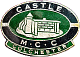 Castle MCC Colchester motorcycle club badge from Jean-Francois Helias