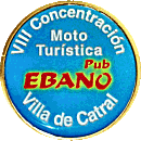 Catral motorcycle rally badge from Jean-Francois Helias