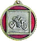 Cavallo motorcycle rally badge from Jean-Francois Helias