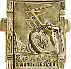 Centauri Roma motorcycle rally badge from Jean-Francois Helias