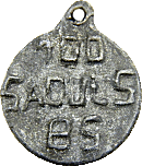 Cent Saouls motorcycle rally badge from Jean-Francois Helias