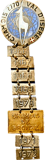 Chamois motorcycle rally badge from Jean-Francois Helias