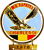 Charleroi motorcycle rally badge from Jean-Francois Helias