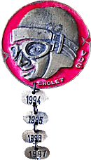 Cholet motorcycle rally badge from Jean-Francois Helias