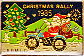 Christmas  motorcycle rally badge from Jean-Francois Helias