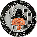 Chucklehead motorcycle rally badge from Jean-Francois Helias