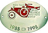 Circolo Bellunese motorcycle rally badge from Jean-Francois Helias
