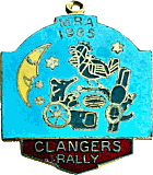 Clangers motorcycle rally badge from Jean-Francois Helias