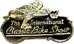 Classic Bike motorcycle show badge from Jean-Francois Helias