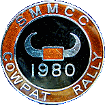 Cowpat motorcycle rally badge from Jean-Francois Helias