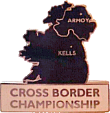 Cross Border Championship motorcycle race badge from Jean-Francois Helias
