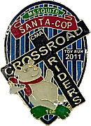 Crossroad Riders Toy motorcycle run badge from Jean-Francois Helias