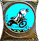 Cyclopes motorcycle rally badge from Jean-Francois Helias