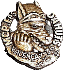 Dahuts Valencay motorcycle club badge from Jean-Francois Helias