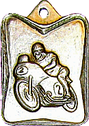 Del Lario motorcycle rally badge from Jean-Francois Helias