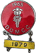 Denholme & DMCC motorcycle club badge from Jean-Francois Helias