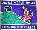 Devils Weald motorcycle rally badge from Dave Ranger