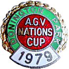 Donington motorcycle race badge from Jean-Francois Helias