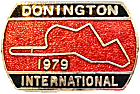 Donington motorcycle race badge from Jean-Francois Helias