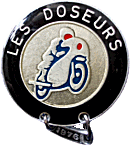 Doseurs motorcycle rally badge from Jean-Francois Helias