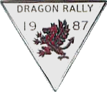 Dragon motorcycle rally badge from Jan Heiland