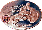 Dresden Langstreckenfahrt motorcycle rally badge from Jean-Francois Helias