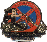 Dwent And Did It motorcycle rally badge from Lone Wolf