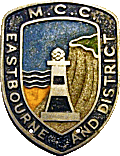 Eastbourne & DMCC motorcycle club badge from Jean-Francois Helias