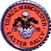 Easter  motorcycle rally badge from Jan Heiland