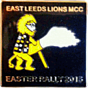 Easter motorcycle rally badge from Jean-Francois Helias