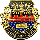 Ehrennadel motorcycle rally badge from Jean-Francois Helias