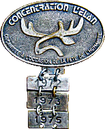 Elan motorcycle rally badge from Jean-Francois Helias