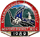 Ellenborough Falls motorcycle rally badge from Jean-Francois Helias