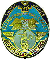 Ellensborough Falls motorcycle rally badge