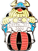 Empty Keg motorcycle rally badge from Jean-Francois Helias