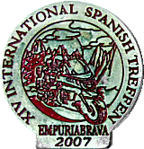 Empuria motorcycle rally badge from Jean-Francois Helias