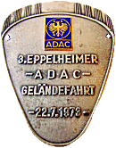 Eppelheim motorcycle rally badge from Jean-Francois Helias