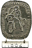 Erdmannhausen motorcycle rally badge from Jean-Francois Helias