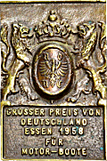 Essen motorcycle rally badge from Jean-Francois Helias