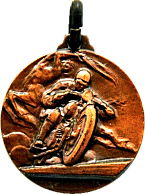 Este motorcycle rally badge from Jean-Francois Helias