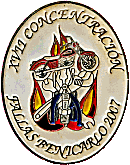 Fallas motorcycle rally badge from Jean-Francois Helias