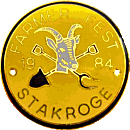 Farmers Fest motorcycle rally badge from Jean-Francois Helias