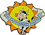 Farmyard Party motorcycle rally badge from Jean-Francois Helias
