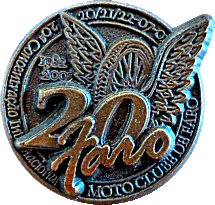 Faro motorcycle rally badge from Jean-Francois Helias