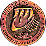Fenicios motorcycle rally badge from Russ Shand